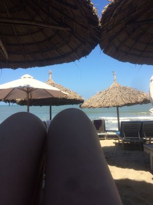 Sea view  at The Fisherman Vegan Restaurant   in Hoi An