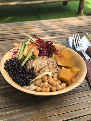 Buddha bowl at The Fisherman Vegan Restaurant   in Hoi An