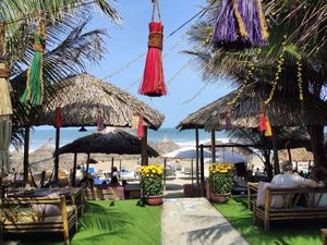 View from the restaurant at The Fisherman Vegan Restaurant   in Hoi An