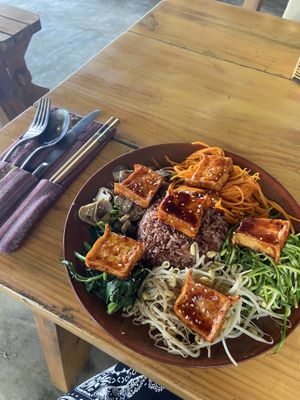 Bibimbap at The Fisherman Vegan Restaurant   in Hoi An