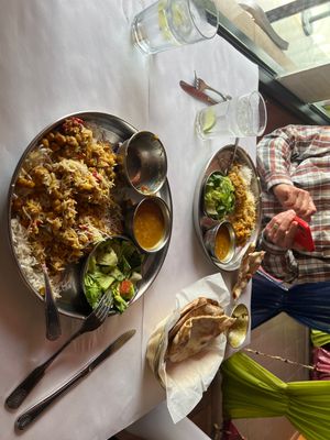   at All India Cafe in Glendale