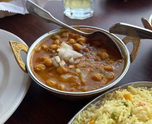 Chickpeas  at All India Cafe in Glendale