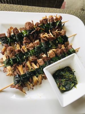 Mushrooms at Phong Nha Vegan in Phong Nha