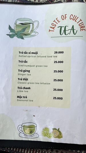 Menu May 2024  at Phong Nha Vegan in Phong Nha