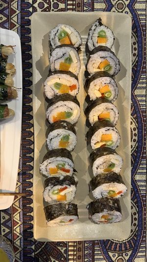 Sushi  at Phong Nha Vegan in Phong Nha