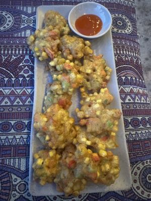 veggie tempure (must try)  at Phong Nha Vegan in Phong Nha