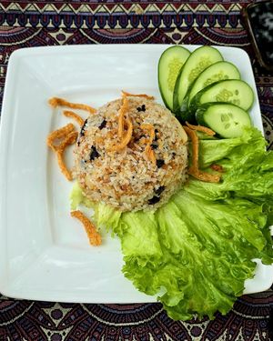 Fried rice at Phong Nha Vegan in Phong Nha