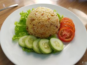 Rice mushroom at Phong Nha Vegan in Phong Nha