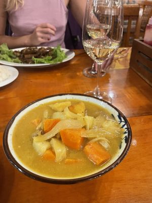 Tofu curry  at Bamboo Chopsticks in Phong Nha
