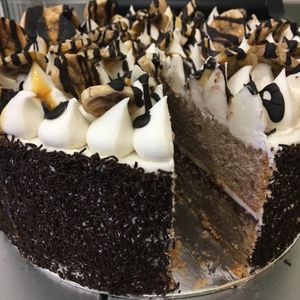 Banoffee Cake at Cafe 435 in Pascoe Vale