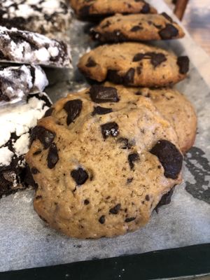 Vegan Chocolate Chip Cookie  at Milwaukee Cafe in Biarritz