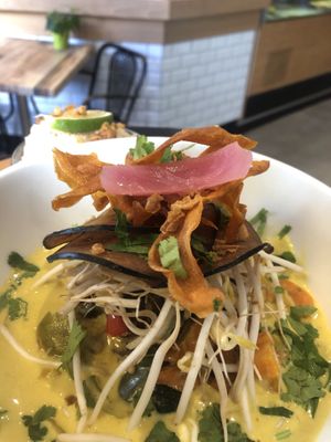 Vegan Penang Curry at Milwaukee Cafe in Biarritz