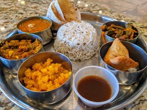 Thali at Chutney in Austin
