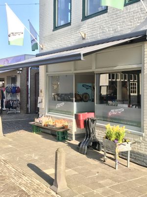 Gevel at De Bionier in West-terschelling