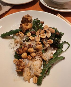 Kung Pao tofu   at Big Bowl in Roseville