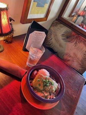 Jungle curry   at Hula's Island Grill in Santa Cruz