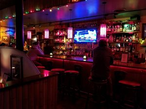 bar  at Hula's Island Grill in Santa Cruz