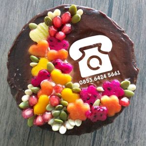 Raw Nice Cream Cake. Pre-Order. All wholefood ingredients. No artificial additives. WA to custom-suit our needs. at Natural Wellness in Batam