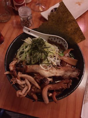 Mushroom at Sanju Ramen in Utrecht