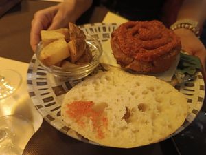 Vegetal de frijoles at La Zahora in Albarracin