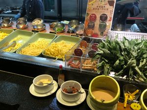 Food selection at Double Veggie - Xinxing District in Kaohsiung