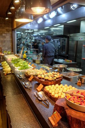 Sushi and noodles at Double Veggie - Xinxing District in Kaohsiung