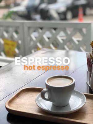 Espresso  at I Food in Bangkok