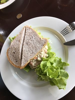 Tuna sandwich  at I Food in Bangkok