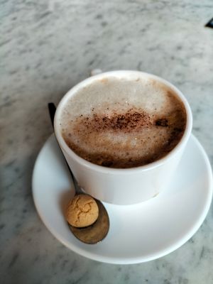 Moccachino at Bistro Zicke in Dusseldorf