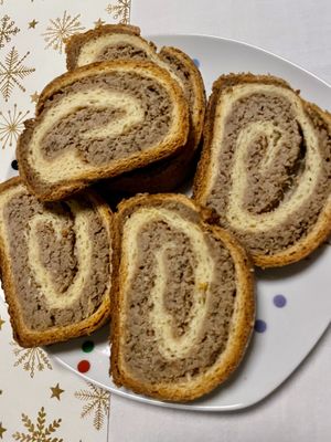 Potica💗#Veganuary at PiranArt Sameja in Ljubljana