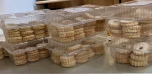 Cookies #Veganuary at PiranArt Sameja in Ljubljana