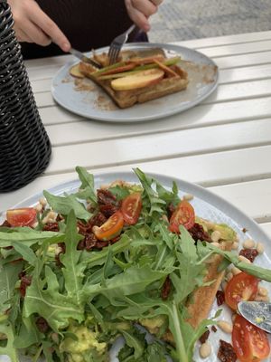   at Cafe Waffle in Prague