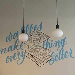  at Cafe Waffle in Prague