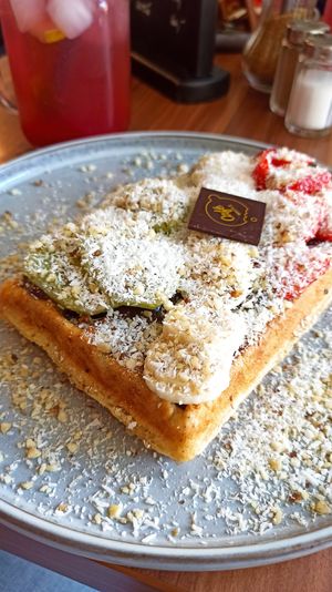  at Cafe Waffle in Prague