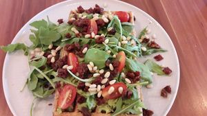  at Cafe Waffle in Prague