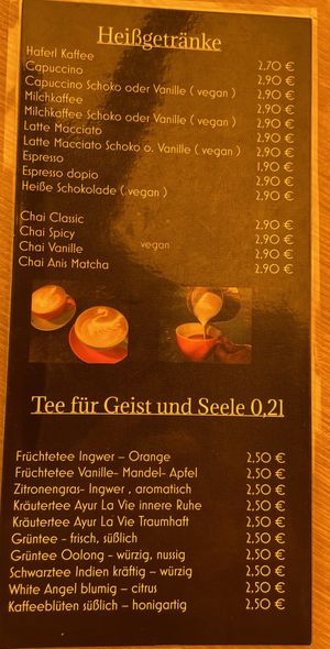 Karte Stand August 2021 at Lieblingsplatz  in Blaibach