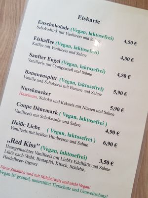 Sweet deserts at Lieblingsplatz  in Blaibach