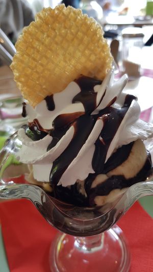 Coupe Denmark at Lieblingsplatz  in Blaibach