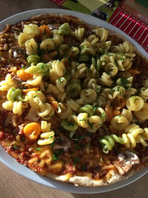 Pizza Volognese  at Lieblingsplatz  in Blaibach