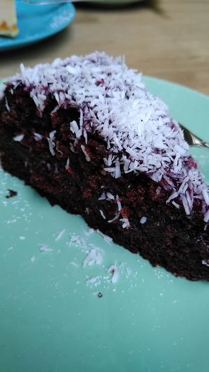 Chocolate cake at Lieblingsplatz  in Blaibach