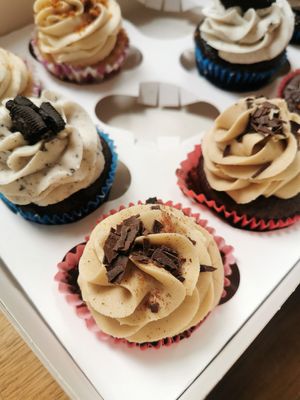 Mocha, Oreo and Biscoff at Cakehole Vegan Bakery in Liverpool