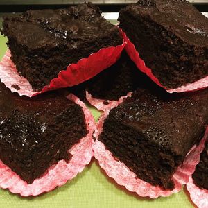 Brownies (from social media)  at Cakehole Vegan Bakery in Liverpool