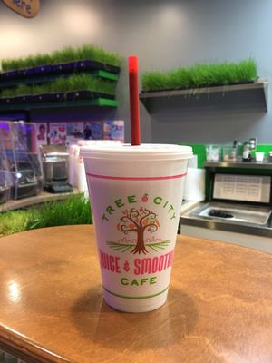 Smoothie!  at Tree City Juice and Smoothie Cafe in Meridian