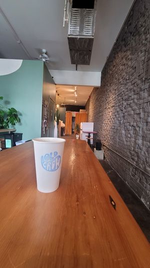 Space for dine-in at Old Crow Coffee Co. & Moodswing Coffee in New Westminster