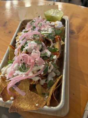 Moody Chilaquiles   at Old Crow Coffee Co. & Moodswing Coffee in New Westminster