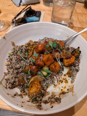 Simply Delicious bowl at Anju Above in Bloomington