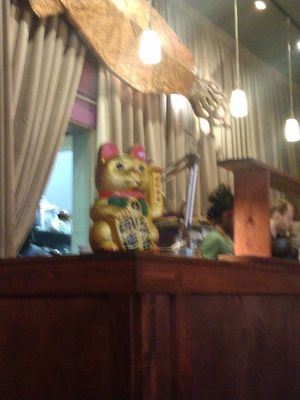 Food prep area at Anju Above in Bloomington