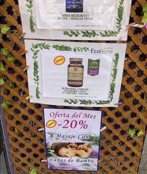  at EcoRiche Herbolario in Madrid