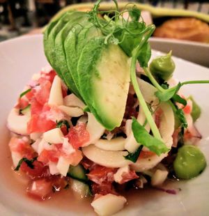Heart of Palm Ceviche at Venazu in Punta De Mita