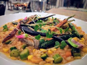 Mexican Risotto at Venazu in Punta De Mita